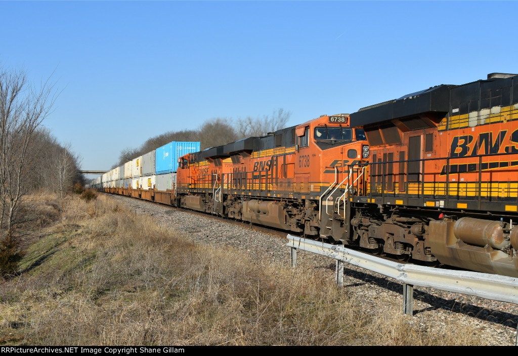 BNSF 6738 Roster